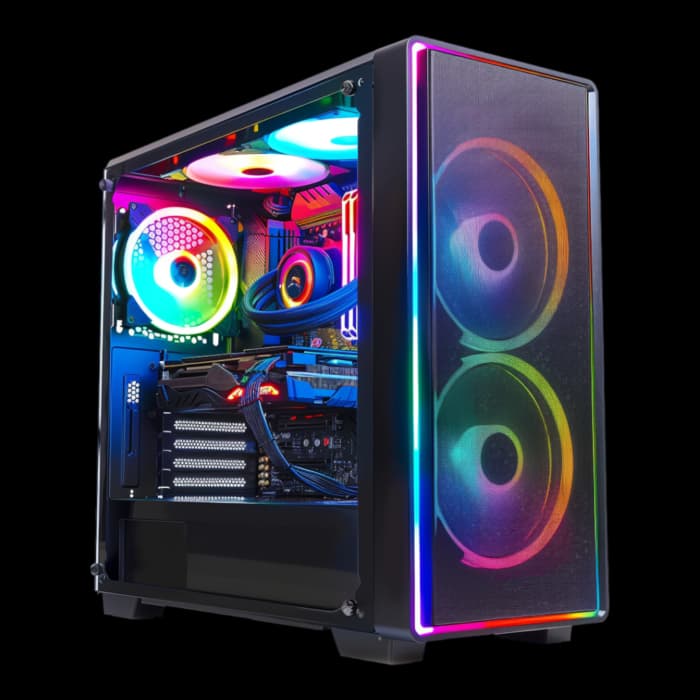 Custom gaming PC build, assembled by ForgePC